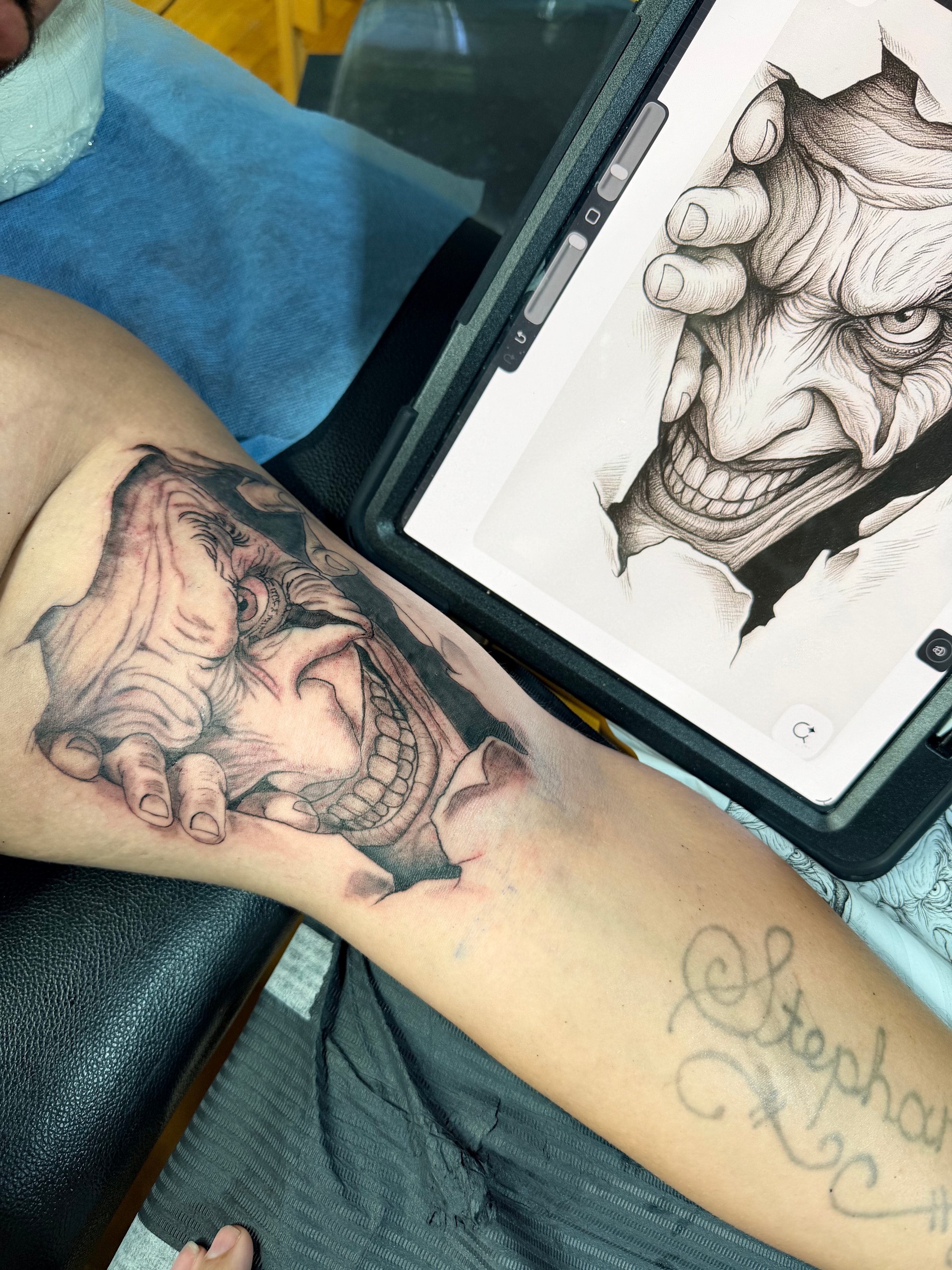 Bella Fine Line work sample 4